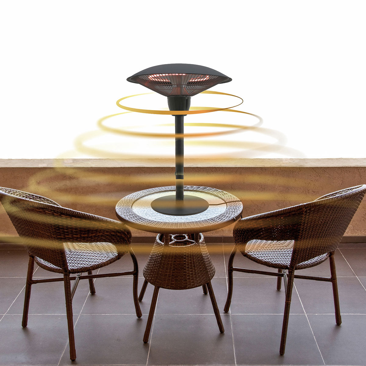 Tabletop Infrared Outdoor Heater