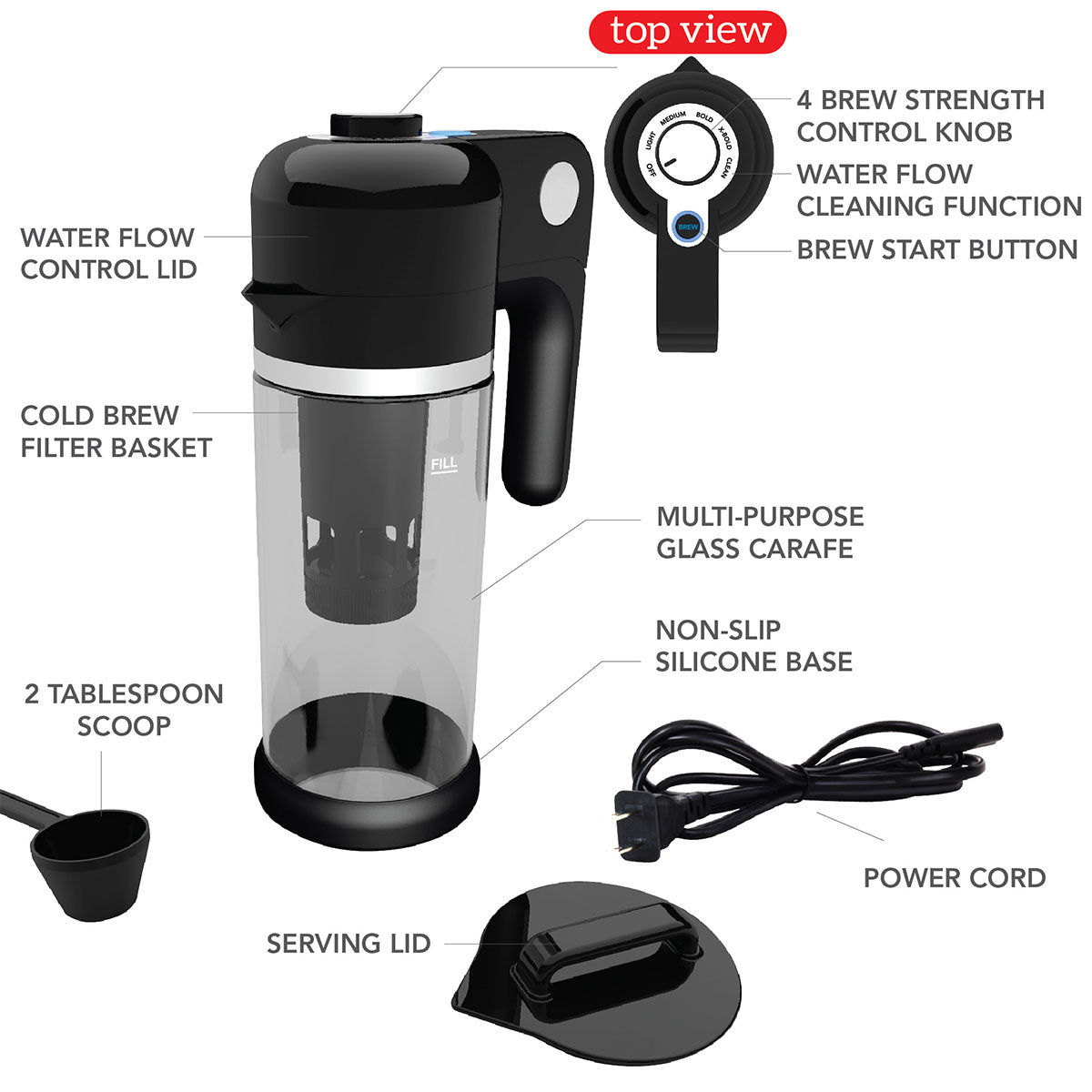 Instant Cold Brew Coffee Maker