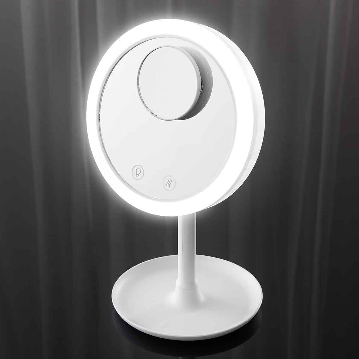 LED Vanity Mirror with Cooling Fan