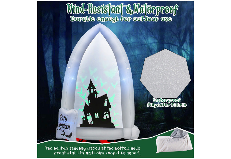 7-Ft. Inflatable Halloween Tombstone