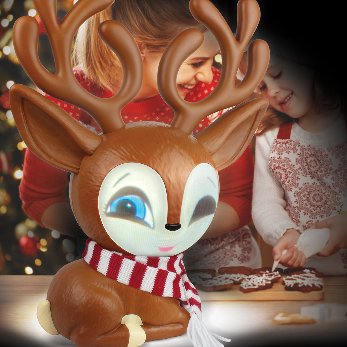 Animated Talking Reindeer