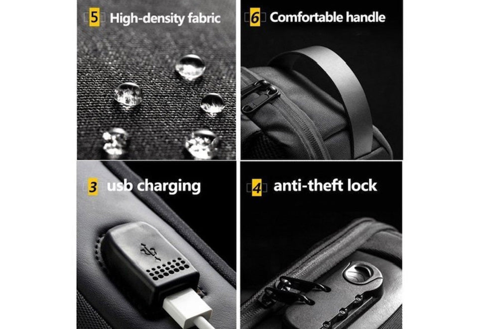 Anti-Theft Shoulder Bag