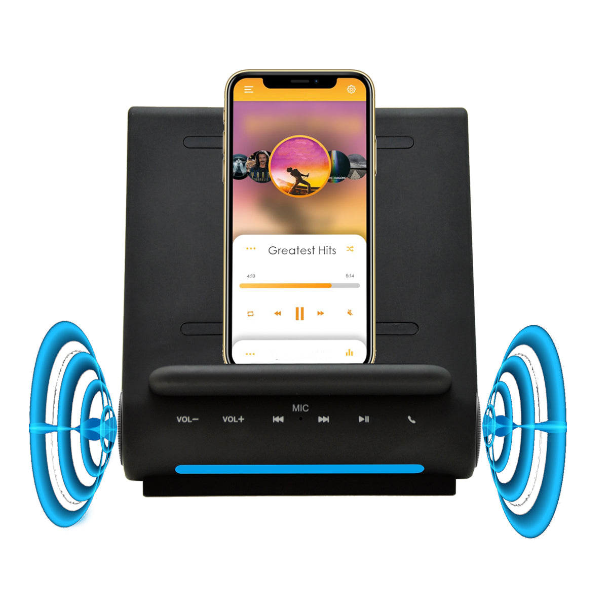 Phone Charging Speaker Hub