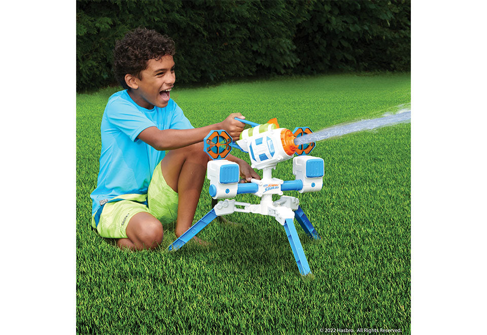 Backyard Water Blaster Robot