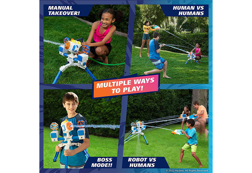 Backyard Water Blaster Robot