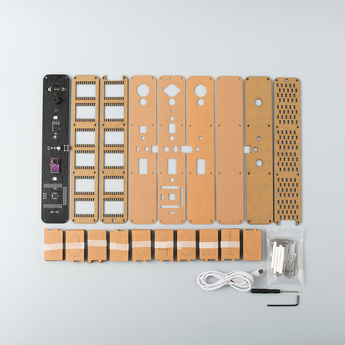LED Digital Calendar Clock
