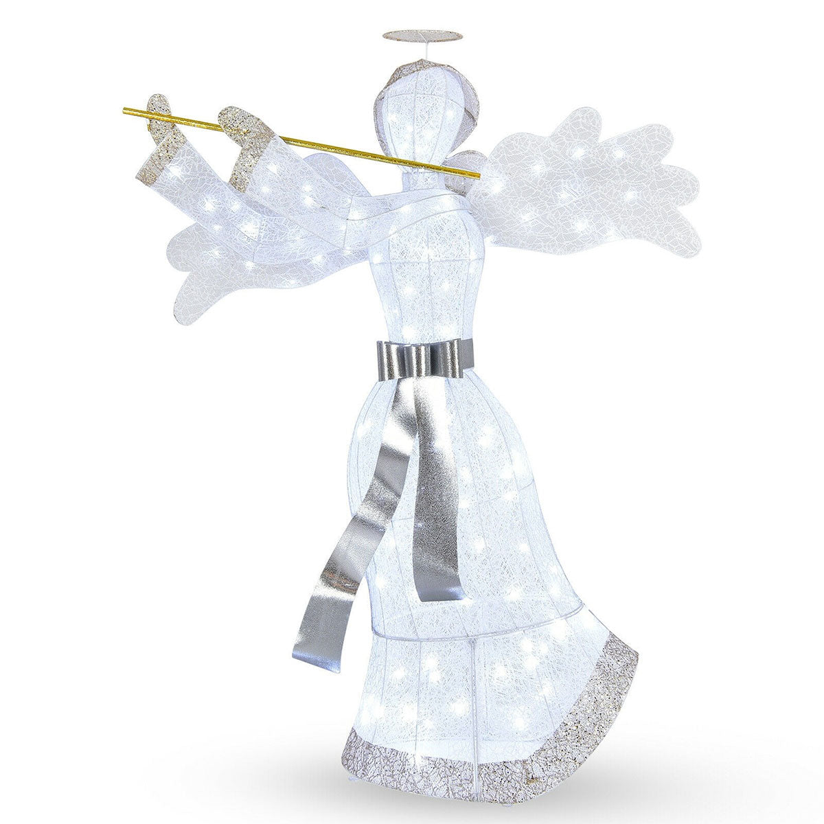 5-Ft. Prelit Lawn Angel