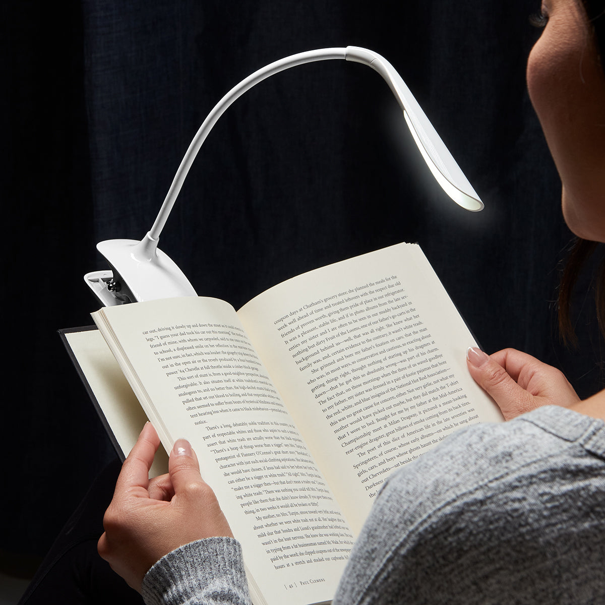 Cordless Clip-On Lamp