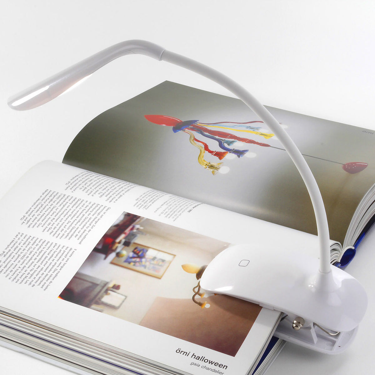 Cordless Clip-On Lamp