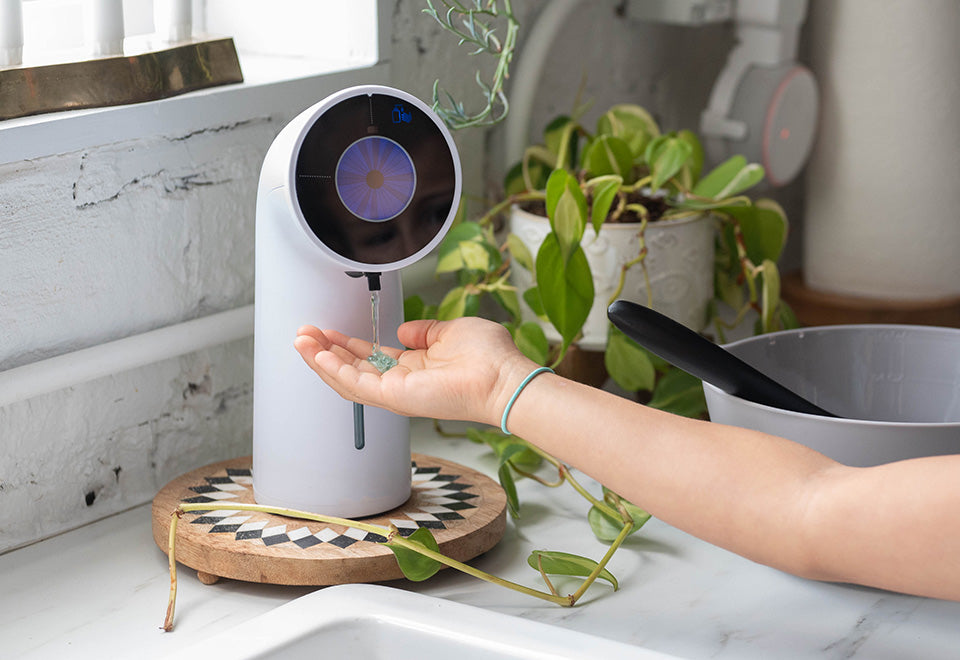 Touch Free Soap Dispenser Timer