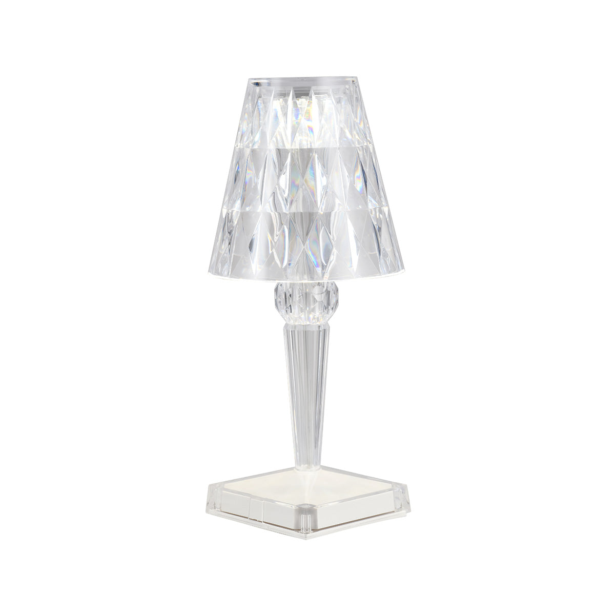 Cordless Crystal Cut Lamps (Set of 2)