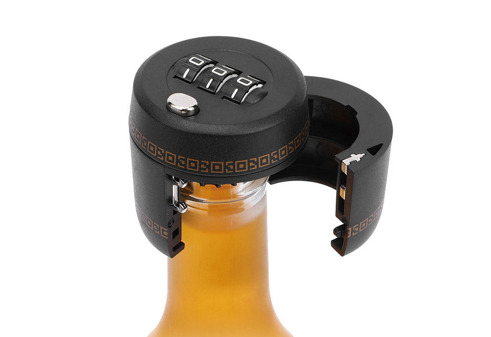 Wine Bottle Combination Locks (Set of 2)