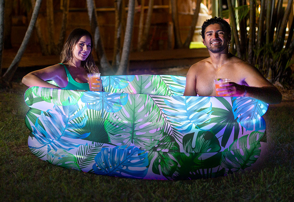 LED Pool with Bluetooth Speaker