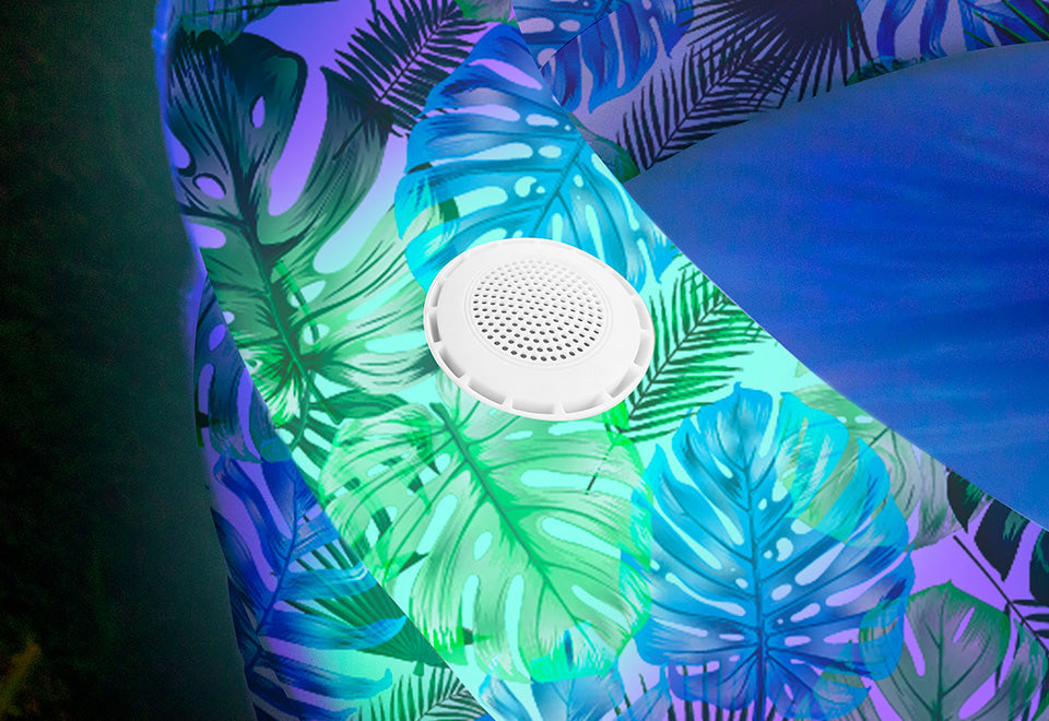 LED Pool with Bluetooth Speaker