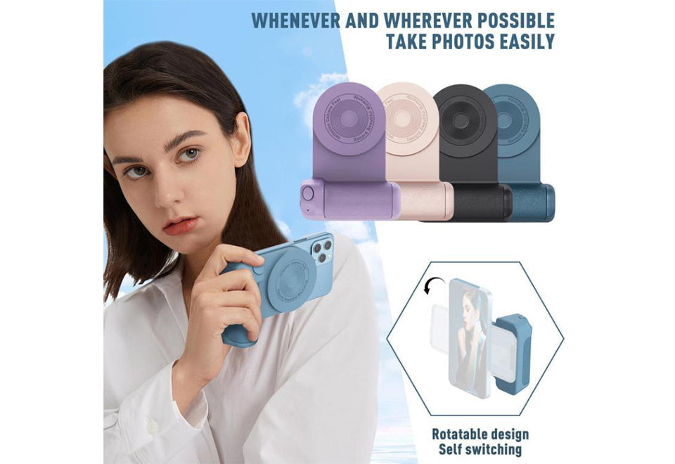Magnetic Handheld Selfie Grip