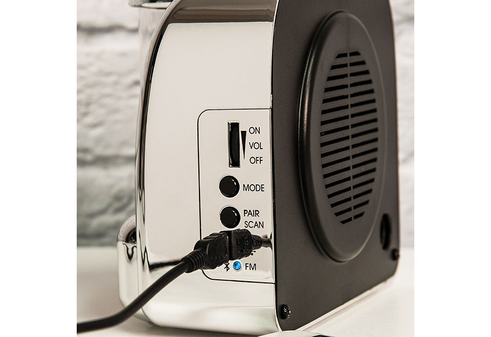 Tabletop Diner Jukebox Radio with Bluetooth