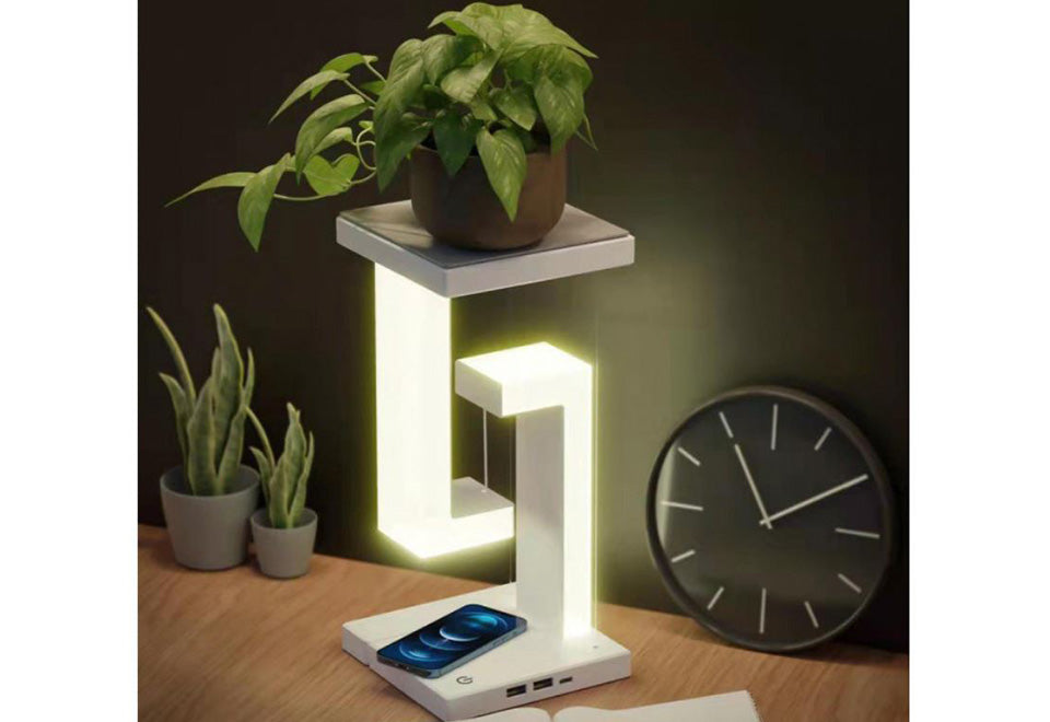 LED Tensegrity Balance Desk Lamp