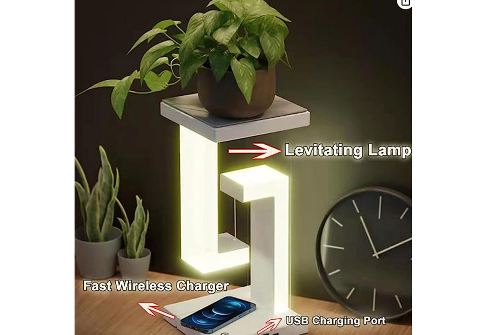 LED Tensegrity Balance Desk Lamp