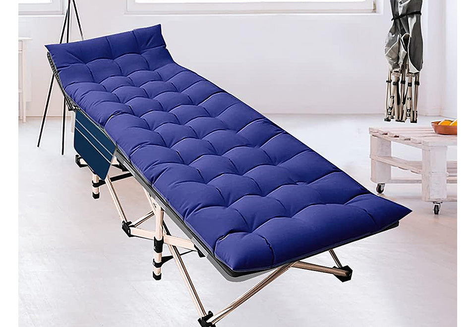 Portable Folding Bed with Mattress