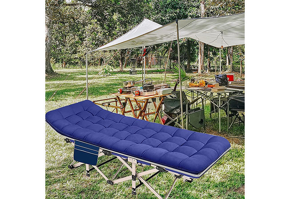 Portable Folding Bed with Mattress