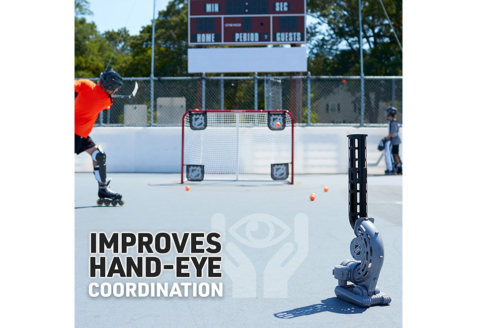 NHL Automatic Hockey Ball Passer