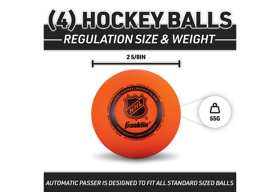 NHL Automatic Hockey Ball Passer