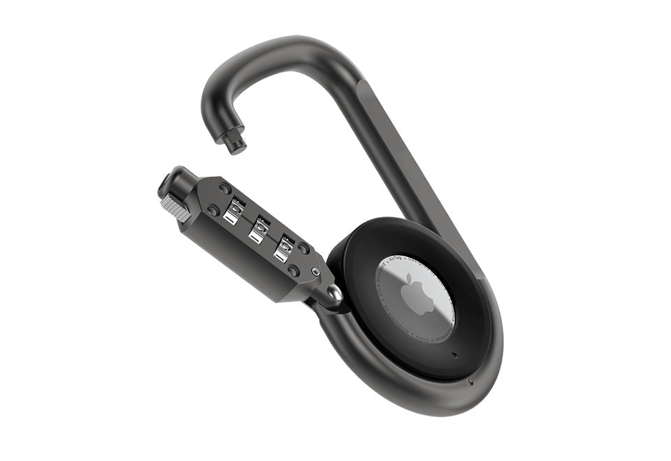 Carabiner AirTag Combination Lock