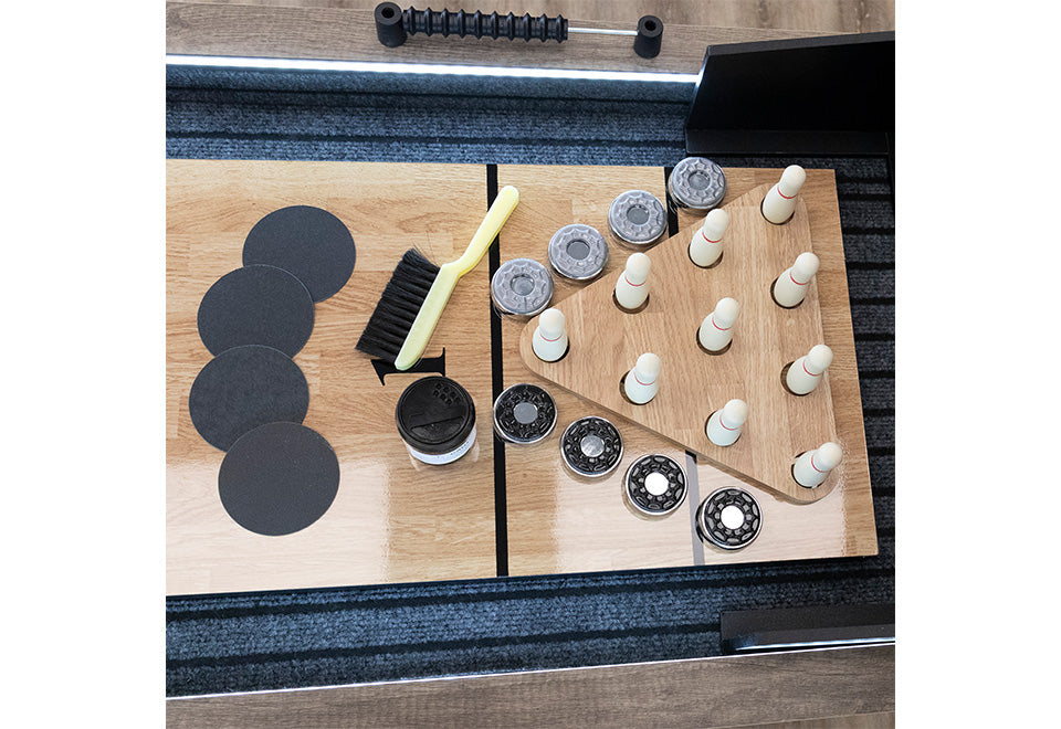 9' LED Light Up Shuffleboard
