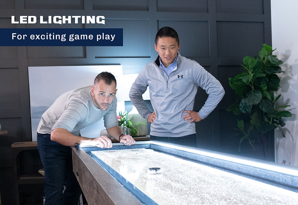 9' LED Light Up Shuffleboard