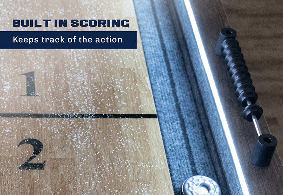 9' LED Light Up Shuffleboard
