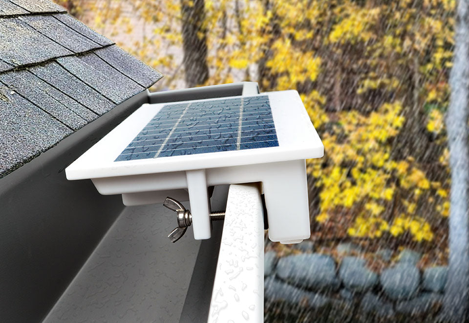Solar Powered Security Flood Light