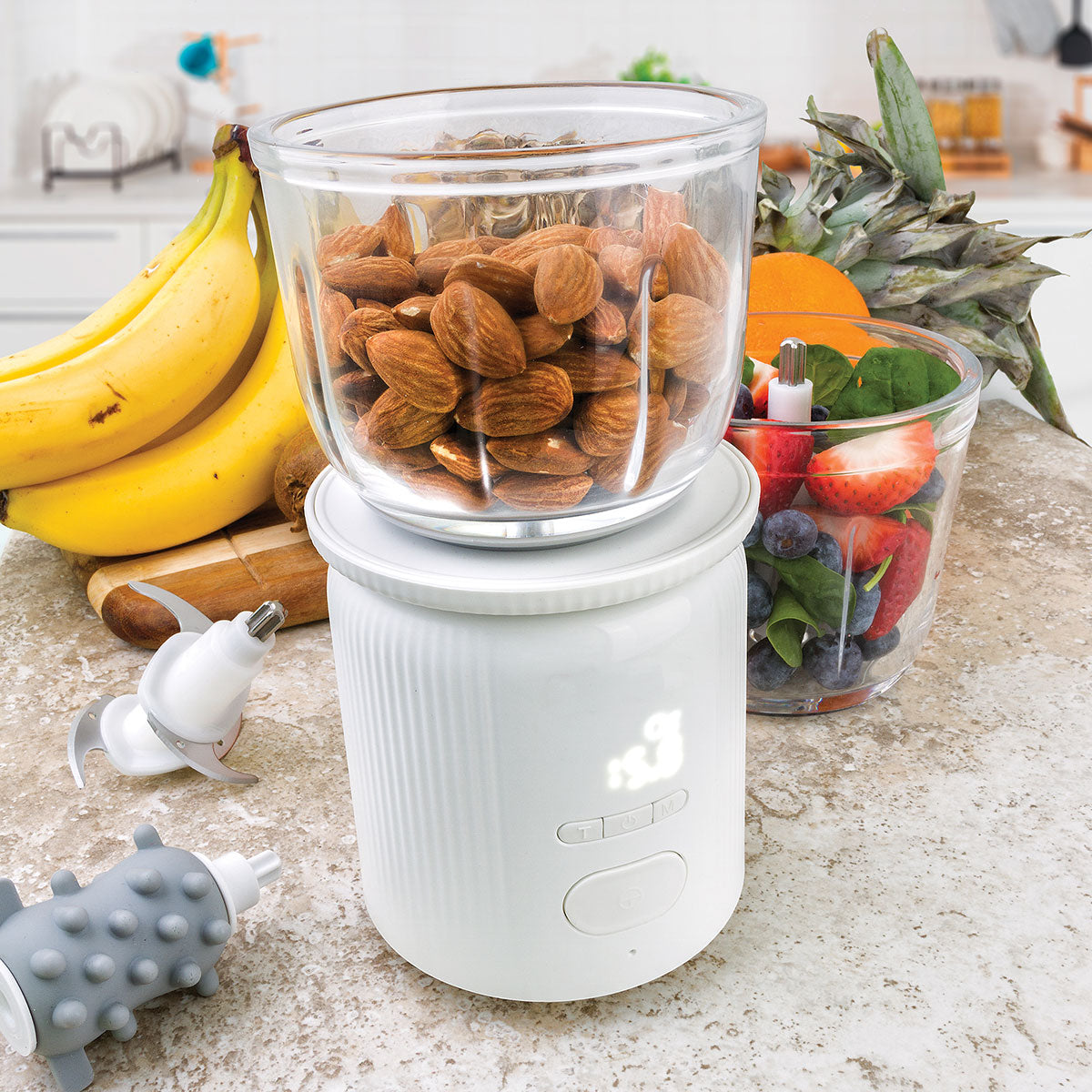 Cordless Food Chopper with Scale