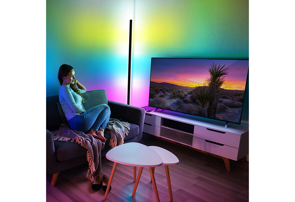 5' LED Color Flow Floor Lamp