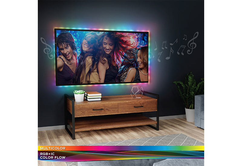 16.4' Smart Sound Reactive LED Light Strip