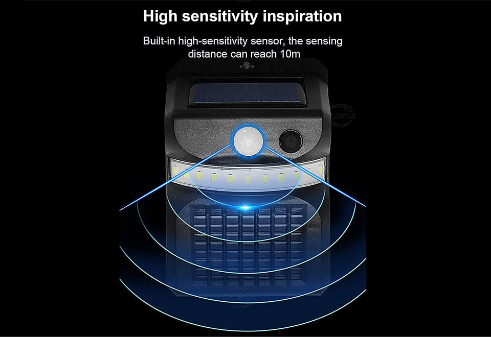 Solar Bug Zapper Motion Sensor Lights