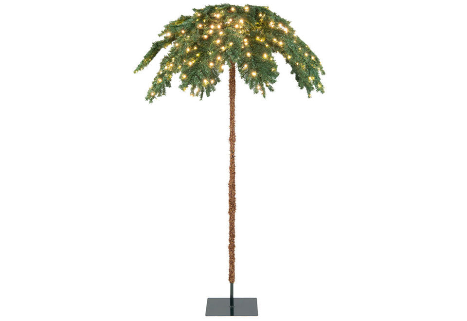 6-Ft. Pre-Lit Christmas Palm Tree
