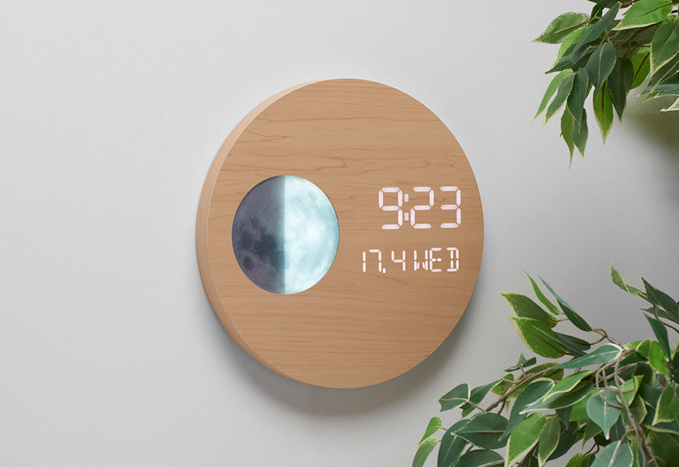 LED Moon Phase Simulation Clock