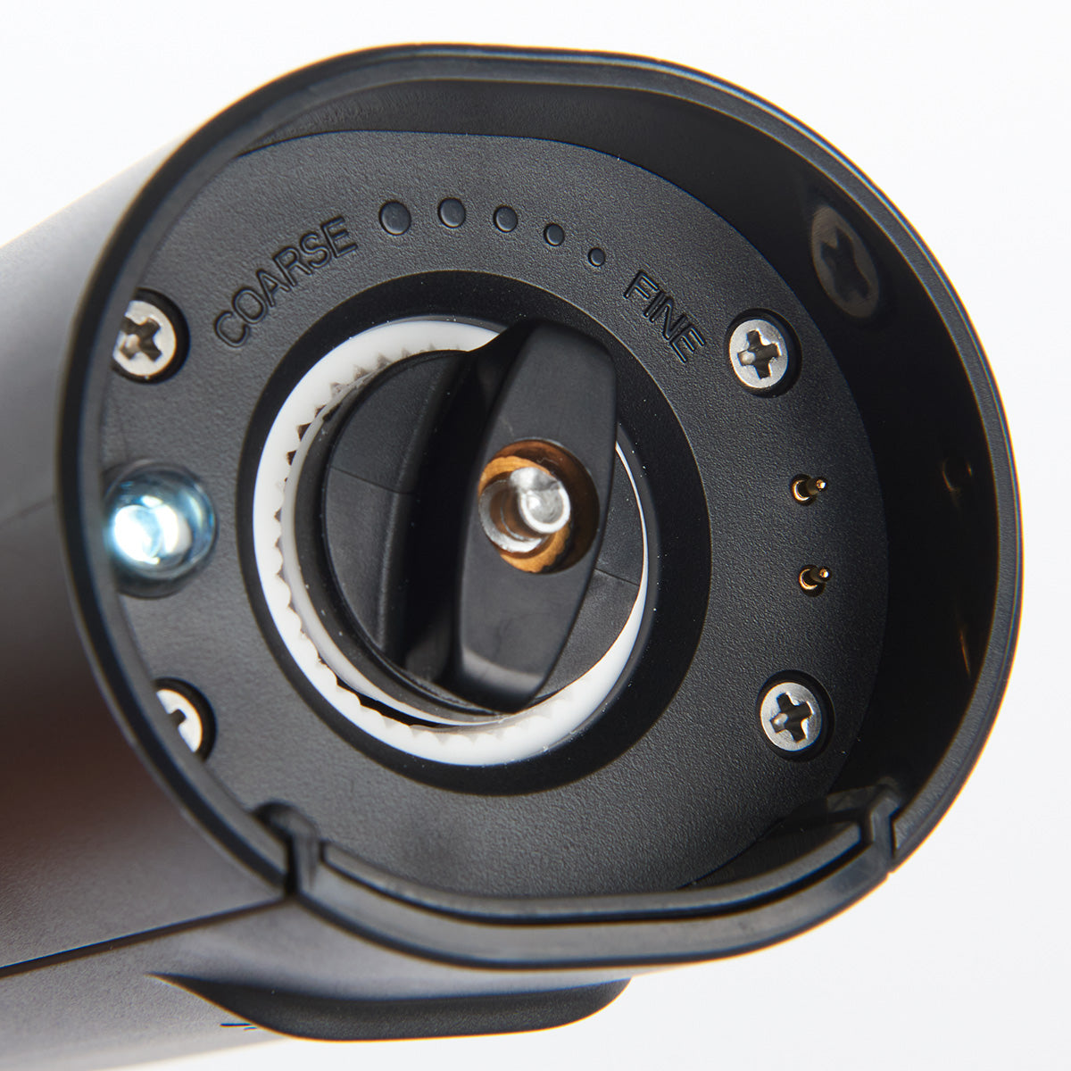 Rechargeable Salt and Pepper Mill Set by Sharper Image