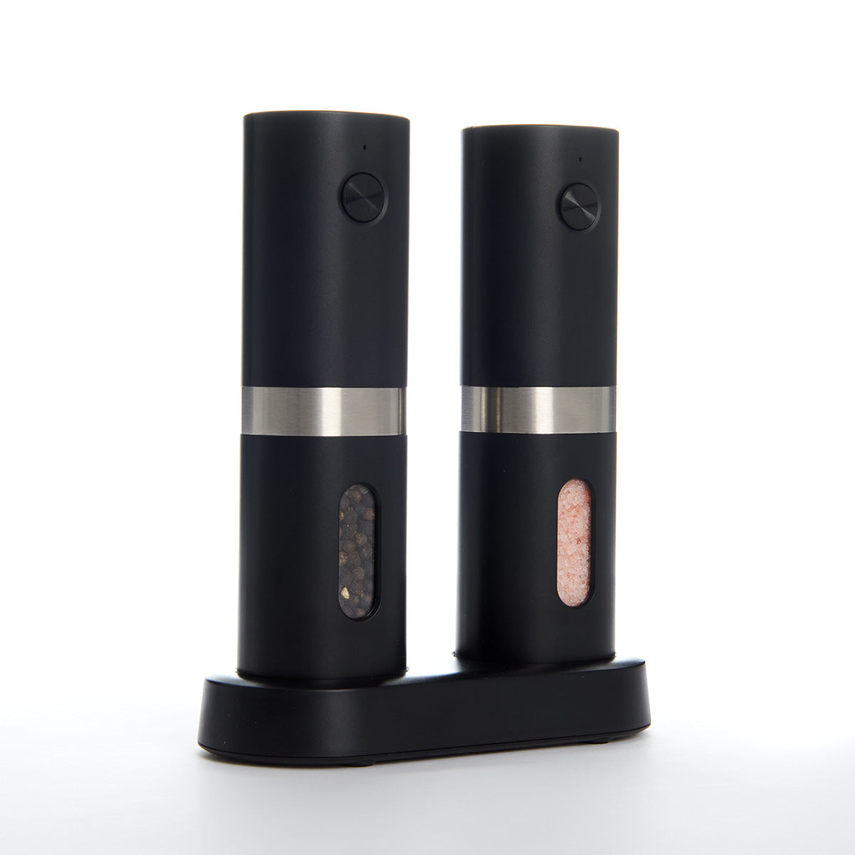 Rechargeable Salt and Pepper Mill Set by Sharper Image