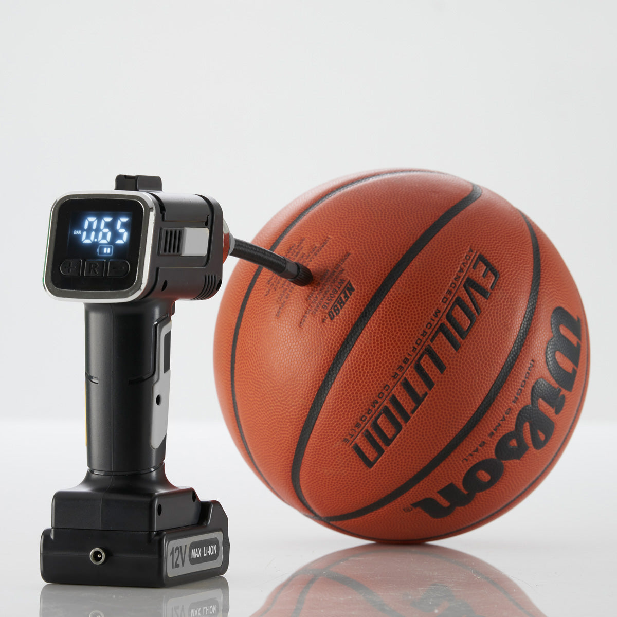 Cordless Auto Stop Tire Inflator by Sharper Image