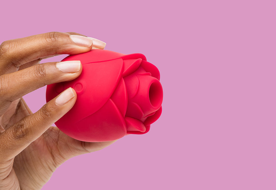 Air Suction Vibrating Rose