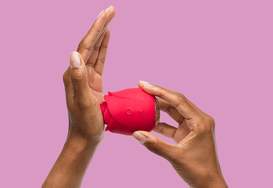 Air Suction Vibrating Rose