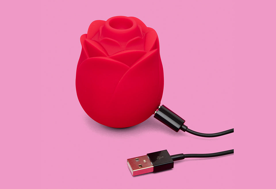 Air Suction Vibrating Rose