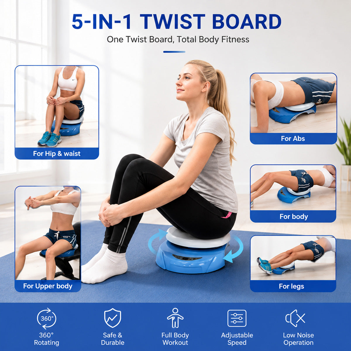 Spin-to-Slim Hula Exerciser