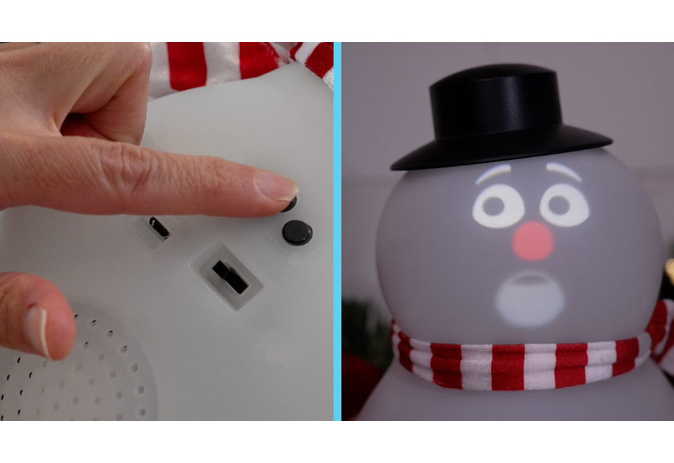 Animated Talking FrostByte Snowman