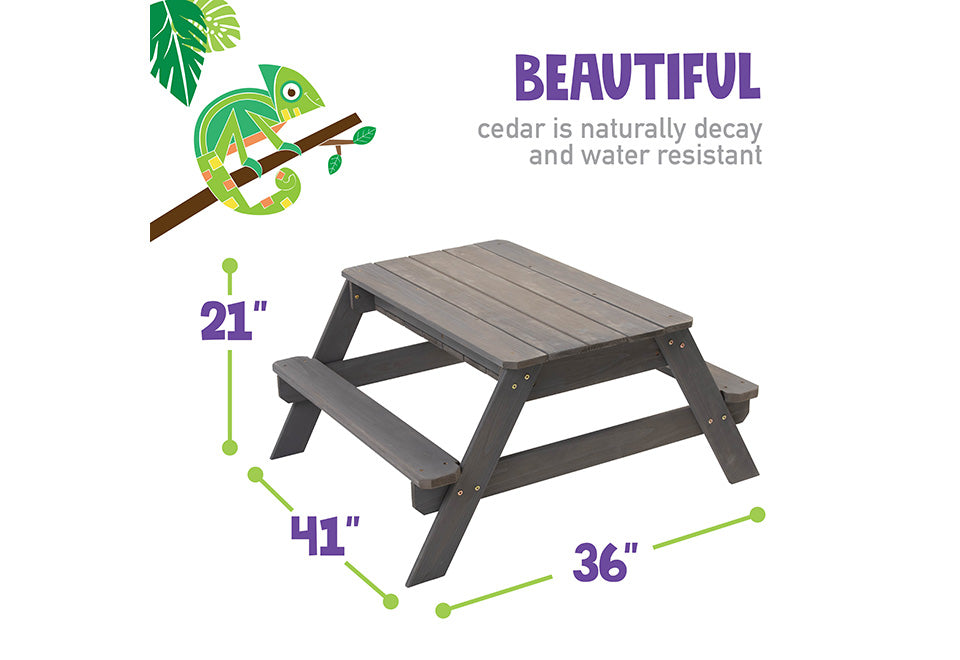 Convertible Sandbox with Table