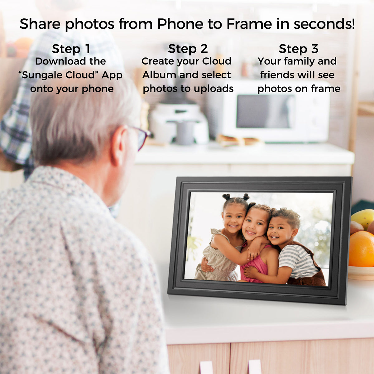 10'' Digital Smart Photo Frame