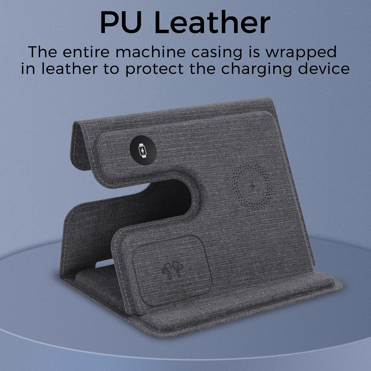 3-in-1 Foldable Wireless Charging Stand