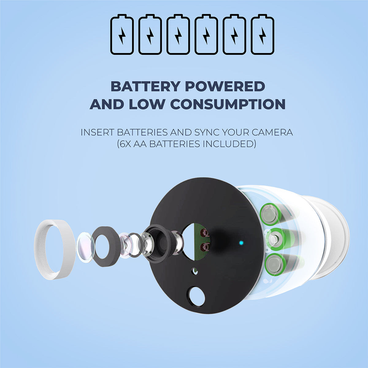 Wireless 1080P Outdoor Smart Security Camera