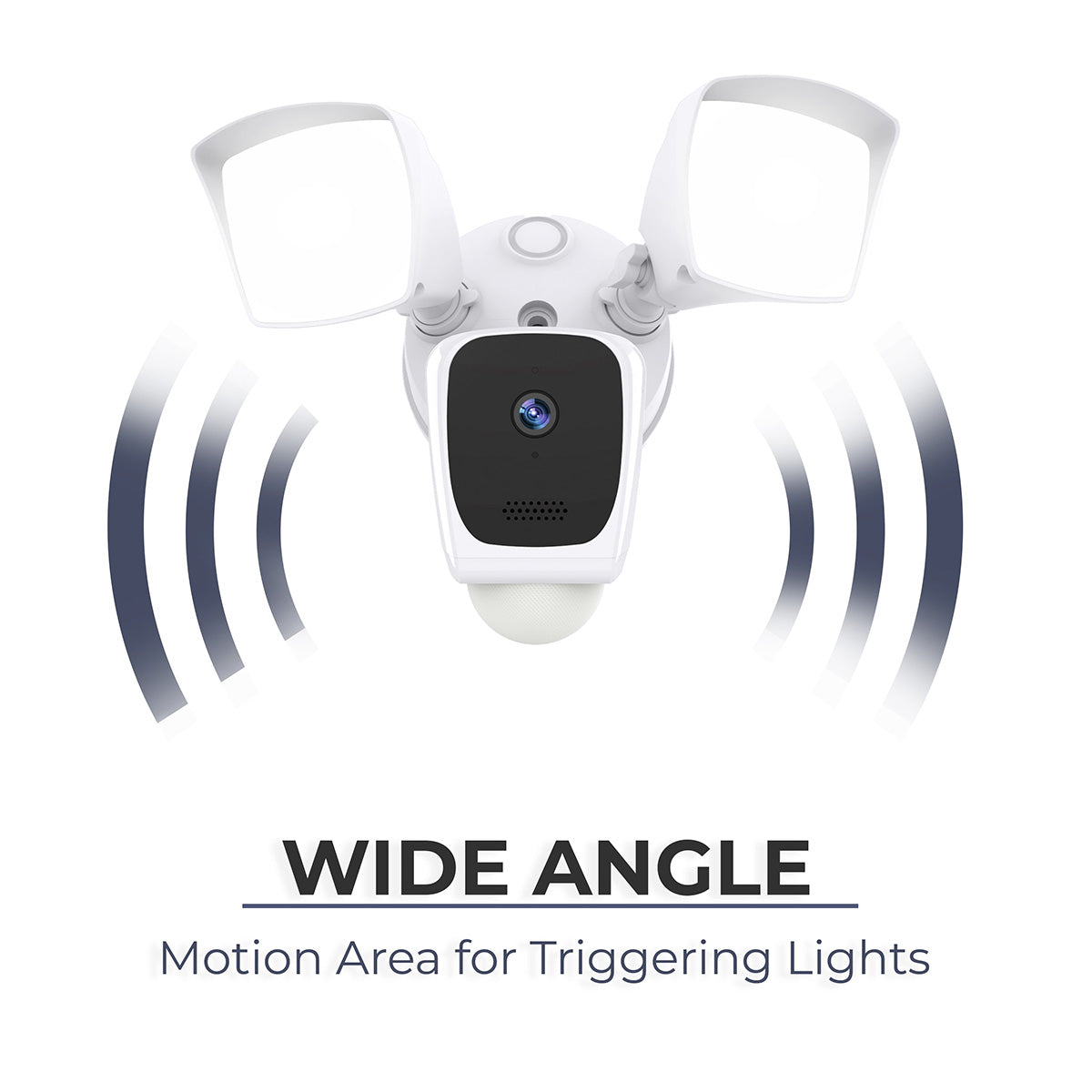 Smart Wi-Fi Floodlight Security Camera